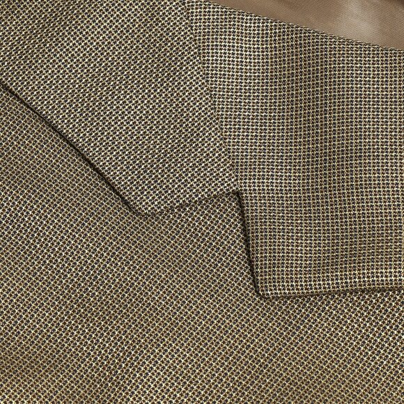 HUGO BOSS (Germany) 90s, E. Thomas Silk-Wool, Birdseye Weave, Roland Bremen - Picture 5 of 9